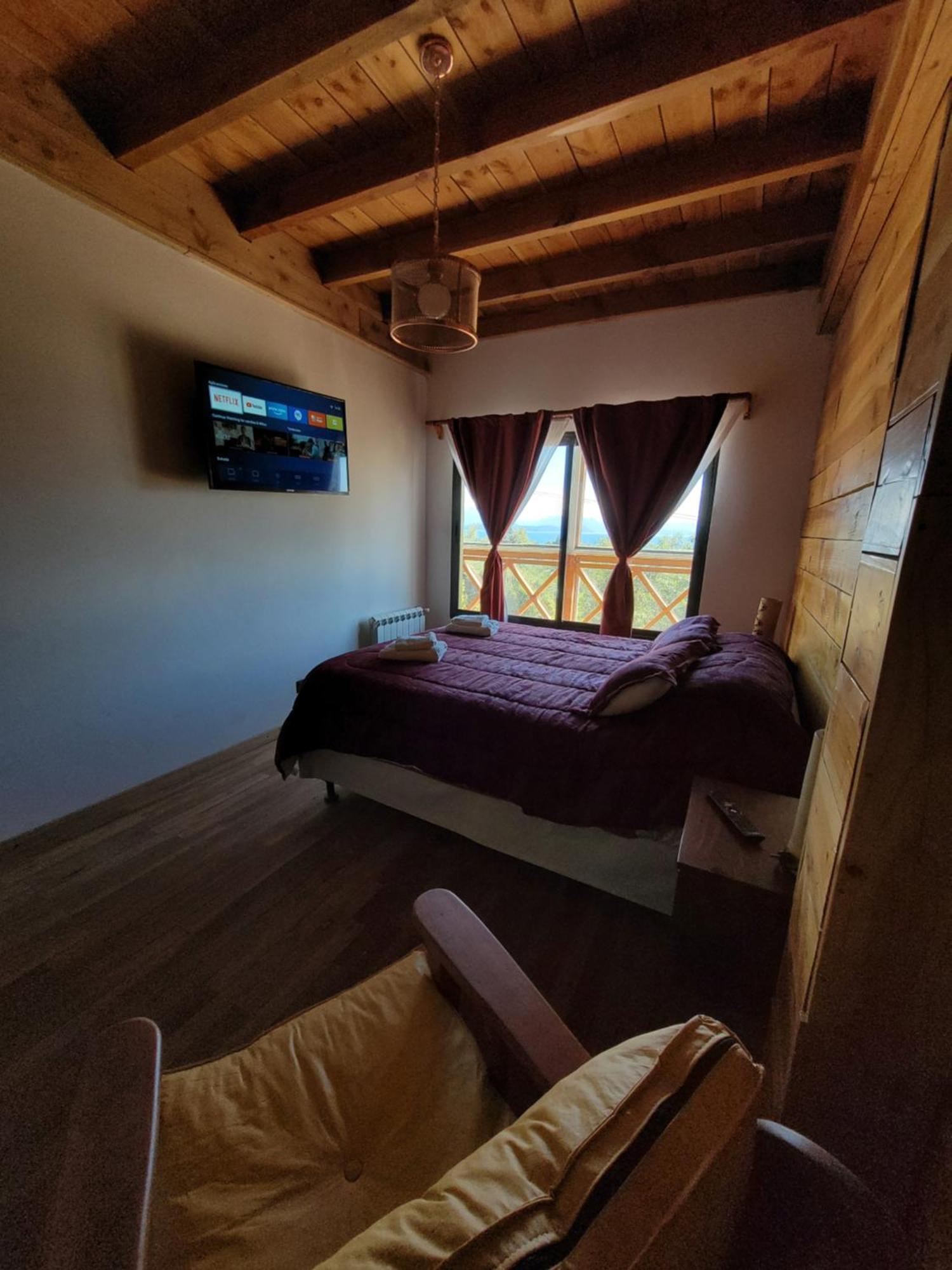 דירות סן קרלוס דה ברילוצ'ה Dpto Tipo Cabana Con Vista Al Lago מראה חיצוני תמונה